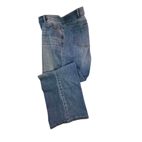 Baely Denim - J.Jill Denim Barely Flare Burbank Wash Blue Jeans Womens Size 20